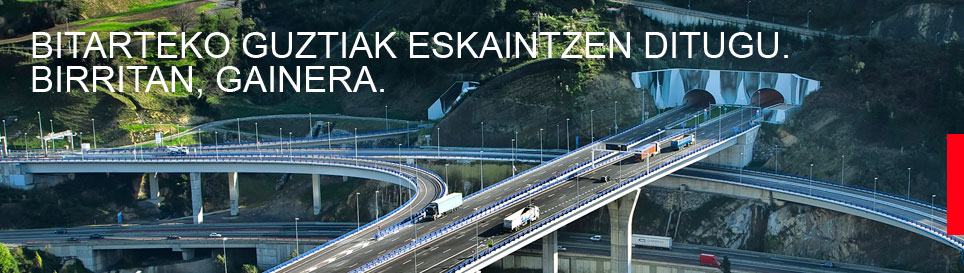 Bitarteko guztiak eskaintzen ditugu. Birritan, gainera.